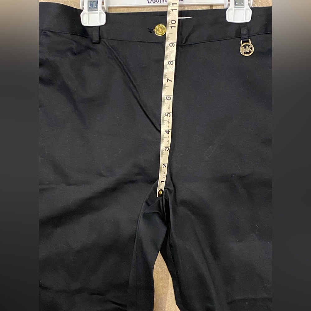 Michael By Michael Kors Basic Black Straight Leg … - image 7